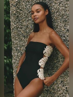 Bahia Maria Ivana Deco Flowers One-Piece Swimsuit